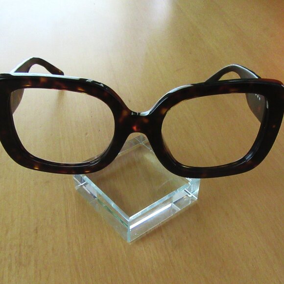 Tory Burch faux tortoiseshell sunglass frames - case & pouch - unisex - Picture 3 of 11